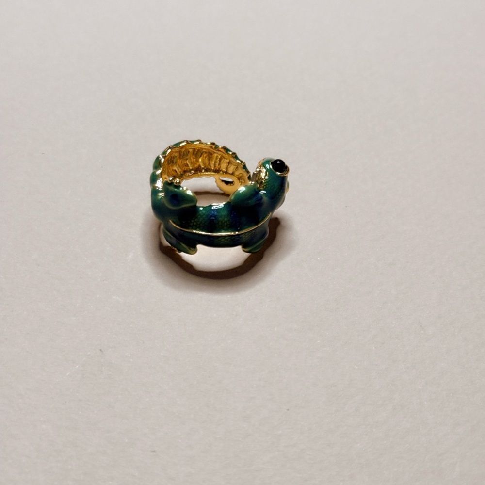 Frog Ring S967 - Picture 3 of 4
